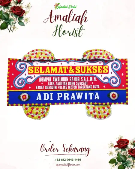 Papan Bunga Ucapan Selamat Rawabogo